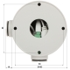 HYBRYDOWA KAMERA TERMOWIZYJNA IP DS-2TD2617-6/QA 6.2 mm - 720p, 8 mm - 4 Mpx Hikvision