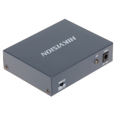 SWITCH POE DS-3E0105P-E(B) 4-PORTOWY Hikvision