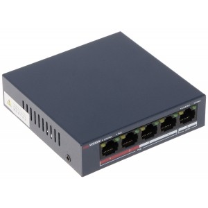 SWITCH PoE DS-3E0105P-E/M 5-PORTOWY Hikvision