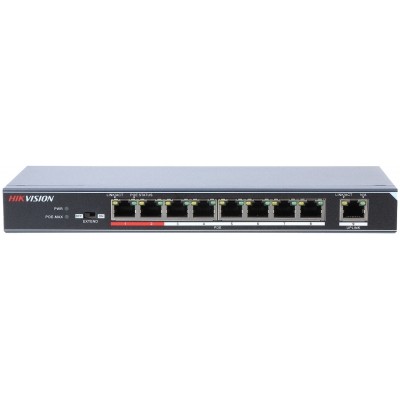 SWITCH POE DS-3E0109P-E 8-PORTOWY Hikvision
