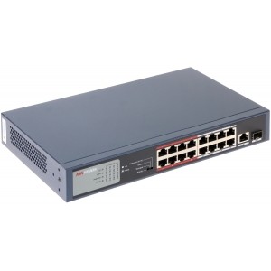 Switch PoE DS-3E0318P-E/M 18-PORTOWY +SFP Hikvision