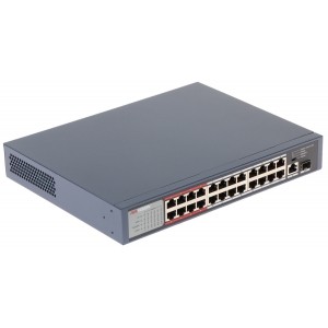 Switch PoE DS-3E0326P-E/M 26-PORTOWY +SFP Hikvision