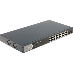 SWITCH POE DS-3E0526P-E/M 24-PORTOWY SFP Hikvision
