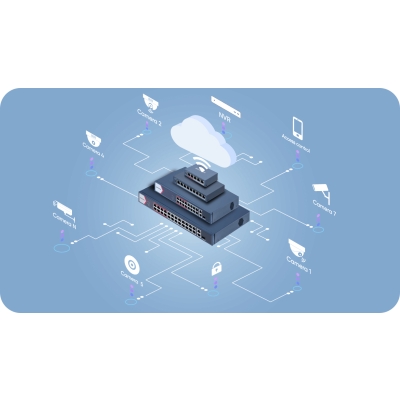 SWITCH   DS-3E1508-EI(V2) 8-PORTOWY Hikvision