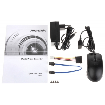 REJESTRATOR AHD, HD-CVI, HD-TVI, PAL DS-7104HQHI-F1/N 4 KANAŁY Hikvision