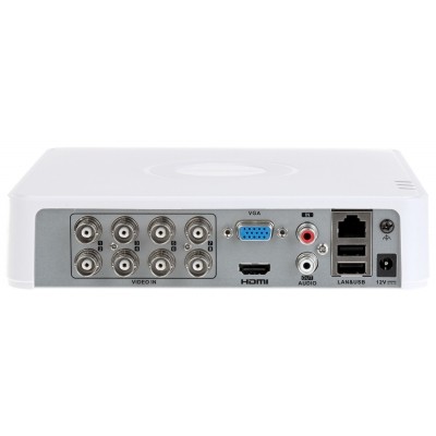 REJESTRATOR AHD, HD-CVI, HD-TVI, CVBS, TCP/IP DS-7108HQHI-K1(S) 8 KANAŁÓW Hikvision