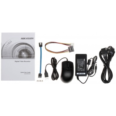 REJESTRATOR AHD, HD-CVI, HD-TVI, CVBS, TCP/IP DS-7204HQHI-K1/P(B) 4 KANAŁY Hikvision