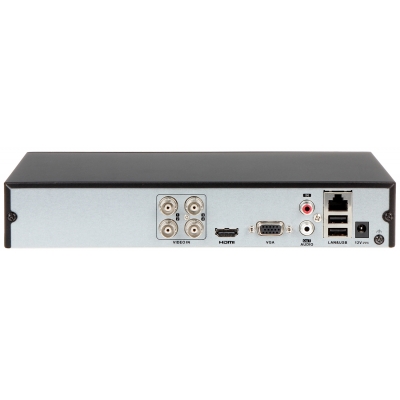 REJESTRATOR AHD, HD-CVI, HD-TVI, CVBS, TCP/IP DS-7204HUHI-K1/E(S) 4 KANAŁY Hikvision