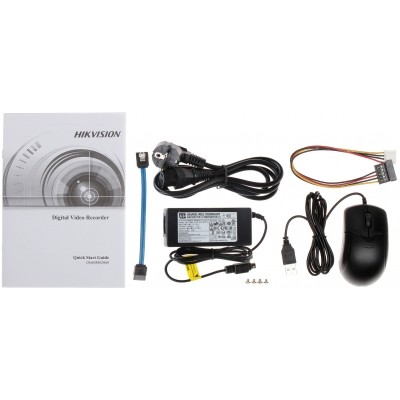REJESTRATOR AHD, HD-CVI, HD-TVI, CVBS, TCP/IP DS-7208HUHI-K1(S) 8 KANAŁÓW Hikvision