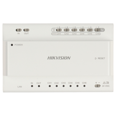 SWITCH   DS-KAD706Y DLA 2-PRZEWODOWYCH SYSTEMÓW WIDEODOMOFONOWYCH HIKVISION