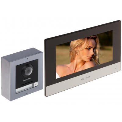 ZESTAW WIDEODOMOFONOWY DS-KIS602 Hikvision