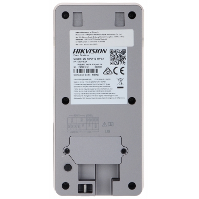 ZESTAW WIDEODOMOFONOWY DS-KIS603-P(B) Hikvision