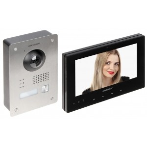 ZESTAW WIDEODOMOFONOWY DS-KIS701-B-D Hikvision