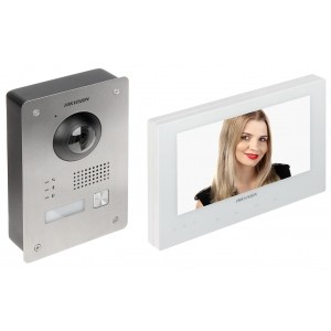 ZESTAW WIDEODOMOFONOWY DS-KIS701-W-D Hikvision