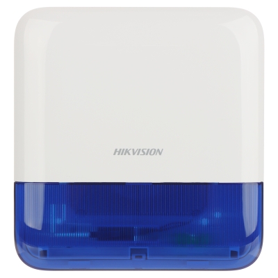 BEZPRZEWODOWY SYGNALIZATOR ZEWNĘTRZNY AX PRO DS-PS1-E-WE/BLUE Hikvision