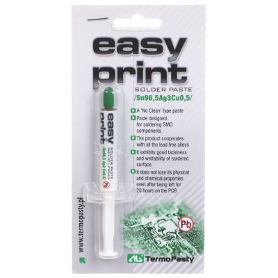 PASTA LUTOWNICZA EASY-PRINT/AGT-028 AG TERMOPASTY