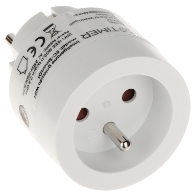 INTELIGENTNE GNIAZDO ELEKTRYCZNE EC-SMART01 Tuya Smart Wi-Fi