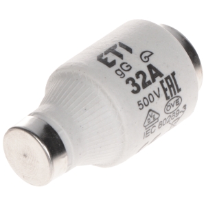 WKŁADKA TOPIKOWA ETI-D3/32A 32 A 500 V gG E33 ETI WKŁADKA TOPIKOWA ETI-D3/32A 32 A 500 V gG E33 ETI
