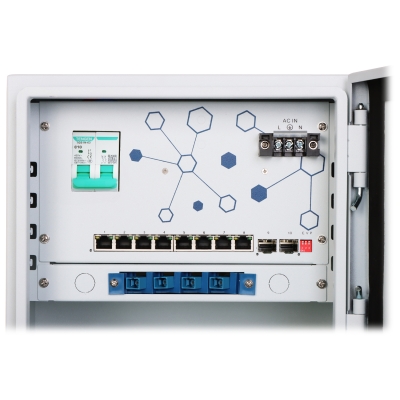 ZEWNĘTRZNY PUNKT DYSTRYBUCJI KAMER EXPERT-POE/OTD-8G2GSFP 8 PoE + 2 x SFP