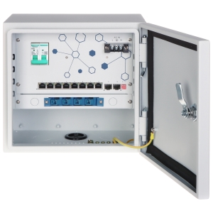 ZEWNĘTRZNY PUNKT DYSTRYBUCJI KAMER EXPERT-POE/OTD-8G2GSFP 8 PoE + 2 x SFP