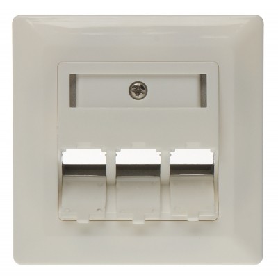 GNIAZDO MODULARNE KEYSTONE GA-3FX/PT