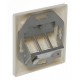 GNIAZDO MODULARNE KEYSTONE GA-3FX/PT