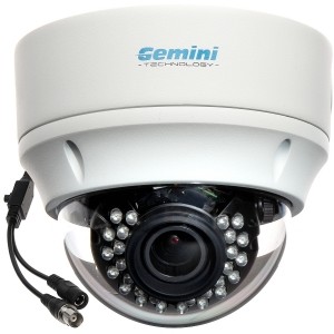 KAMERA WANDALOODPORNA AHD, HD-CVI, HD-TVI, PAL GT-CH21D3-28VF - 1080p 2.8 ... 12 mm GEMINI TECHNOLOGY