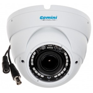 KAMERA WANDALOODPORNA AHD, HD-CVI, HD-TVI, PAL GT-CH21V3-28VFW - 1080p 2.8 ... 12 mm GEMINI TECHNOLOGY