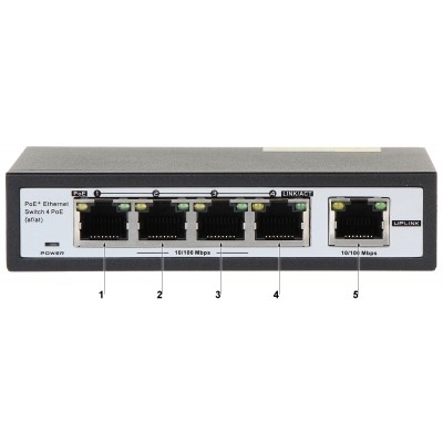 SWITCH POE GTS-A1-06-41 4-PORTOWY