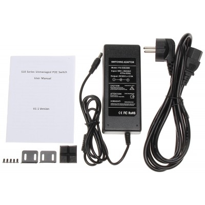 SWITCH POE GTS-A1-10-82 8-PORTOWY