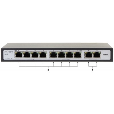 SWITCH POE GTS-C1-10-8G2G 8-PORTOWY