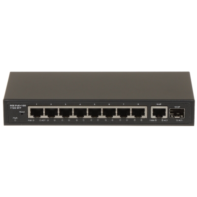 SWITCH POE GTX-ALM1-9-81SFP 8-PORTOWY SFP