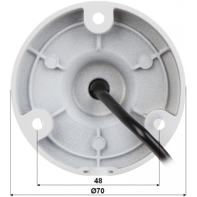 KAMERA AHD, HD-CVI, HD-TVI, PAL HAC-B2A51-0360B 5 Mpx 3.6 mm DAHUA