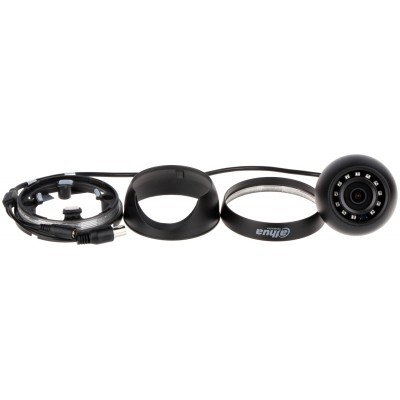 KAMERA AHD, HD-CVI, HD-TVI, CVBS HAC-HDW1200M-0280B-S4-BLACK - 1080p 2.8 mm DAHUA
