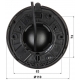 KAMERA AHD, HD-CVI, HD-TVI, PAL HAC-HDW1200TLMQ-0280B-BLACK-S5 - 1080p 2.8 mm DAHUA
