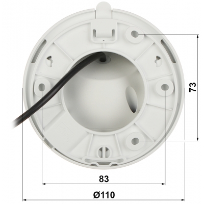 KAMERA AHD, HD-CVI, HD-TVI, PAL HAC-HDW1200TQ-0280B-S5 - 1080p 2.8 mm DAHUA