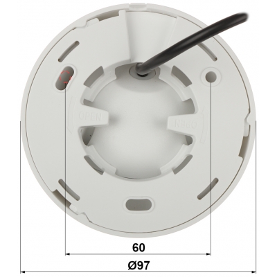 KAMERA AHD, HD-CVI, HD-TVI, CVBS HAC-HDW1239TL-LED-0280B Full-Color - 1080p 2.8 mm DAHUA