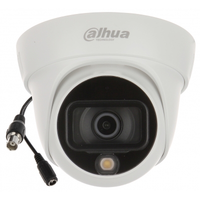KAMERA AHD, HD-CVI, HD-TVI, CVBS HAC-HDW1239TL-LED-0280B Full-Color - 1080p 2.8 mm DAHUA