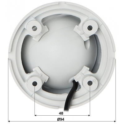 KAMERA AHD, HD-CVI, HD-TVI, PAL HAC-HDW1500M-0280B - 5 Mpx 2.8 mm DAHUA