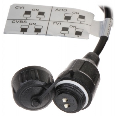 KAMERA AHD, HD-CVI, HD-TVI, PAL HAC-HDW2249T-A-LED-0360B Full-Color - 1080p 3.6 mm DAHUA