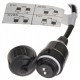 KAMERA AHD, HD-CVI, HD-TVI, PAL HAC-HDW2249T-A-LED-0360B Full-Color - 1080p 3.6 mm DAHUA