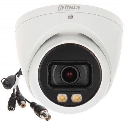KAMERA AHD, HD-CVI, HD-TVI, PAL HAC-HDW2249T-A-LED-0360B Full-Color - 1080p 3.6 mm DAHUA