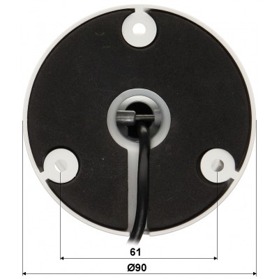 KAMERA AHD, HD-CVI, HD-TVI, PAL HAC-HFW1200D-0360B-S4 - 1080p 3.6 mm DAHUA