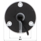 KAMERA AHD, HD-CVI, HD-TVI, PAL HAC-HFW1200TH-I8-0360B-S5 - 1080p 3.6 mm DAHUA