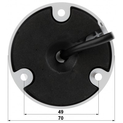 KAMERA AHD, HD-CVI, HD-TVI, PAL HAC-HFW1230T-0280B - 1080p 2.8 mm DAHUA