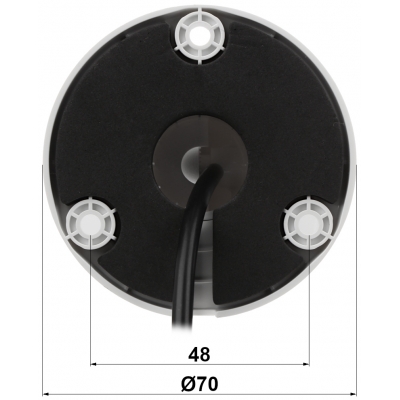 KAMERA AHD, HD-CVI, HD-TVI, PAL HAC-HFW1801TL-A-0360B - 8.3 Mpx 3.6 mm DAHUA