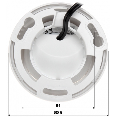 KAMERA AHD, HD-CVI, HD-TVI, PAL HAC-T1A51-0280B 5 Mpx 2.8 mm DAHUA
