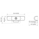 KAMERA INTERNETOWA USB HAC-UZ3-Z-A-0360B-ENG - 1080p 3.6 mm DAHUA
