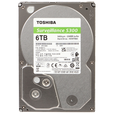DYSK DO REJESTRATORA HDD-HDWT860UZSVA 6TB 24/7 TOSHIBA