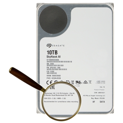DYSK DO REJESTRATORA HDD-ST10000VE0008 10TB 24/7 SkyHawk AI SEAGATE